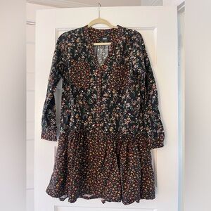 MAEVE by ANTHROPOLOGIE FLORAL PRINT SHIRTDRESS
